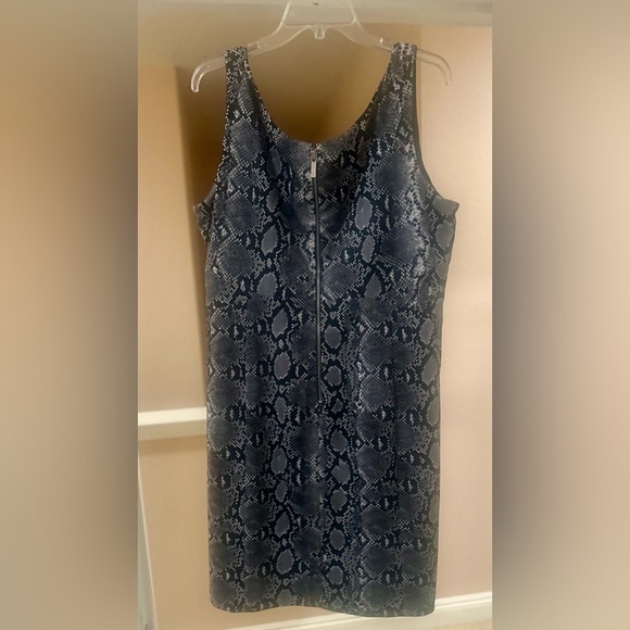 NWOT Plus MICHAEL Michael Kors Snakeskin Print Lined Dress Business Evening 20W‎ - Picture 6 of 7